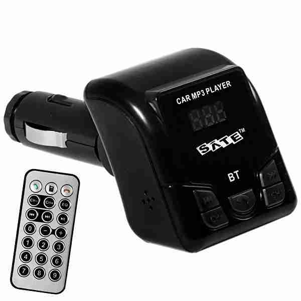 Transmisor para Coche Satellite A-MP38B con Frecuencias FM / USB / Bluetooth  - Negro - Paraguay
